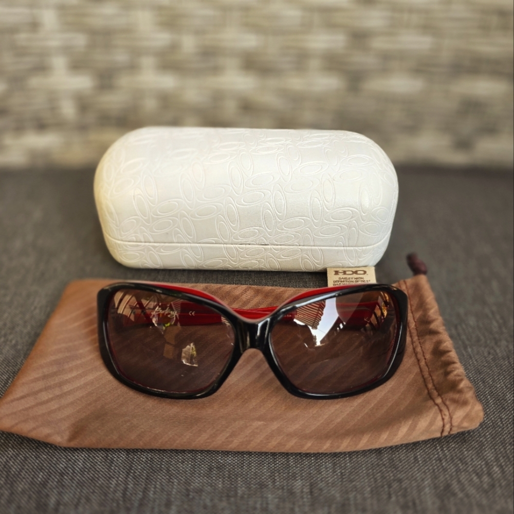 Black And Red Oakley Sunglasses